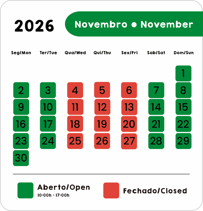 NOVEMBRO - 2026